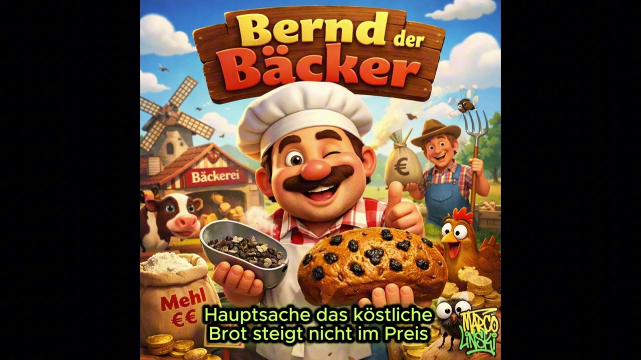 Marcolinski - Bernd der Bäcker (Lyrikvideo)