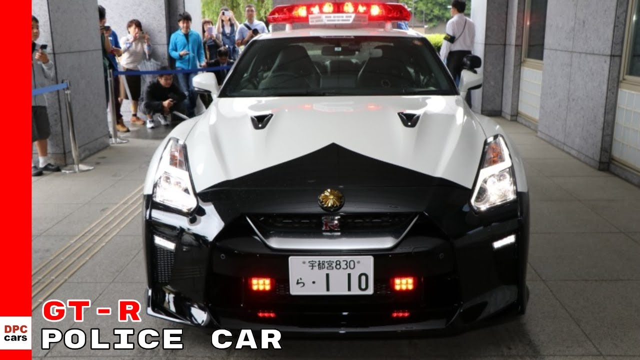 Nissan GT-R Police Car For Japan