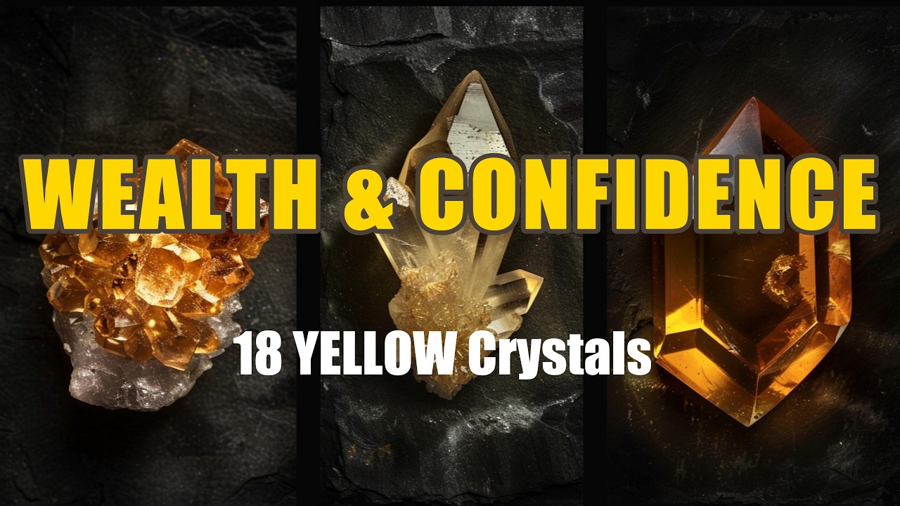 18 Powerful Yellow Crystals for Wealth, Confidence & Energy (Complete Guide)