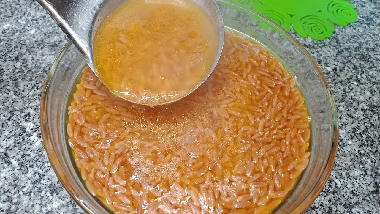 طريقه عمل شوربه لسان العصفور من غير ما تعجن منك ولا تشرب الشوربه وسر اللون الذهبى الموحد ده🔥
