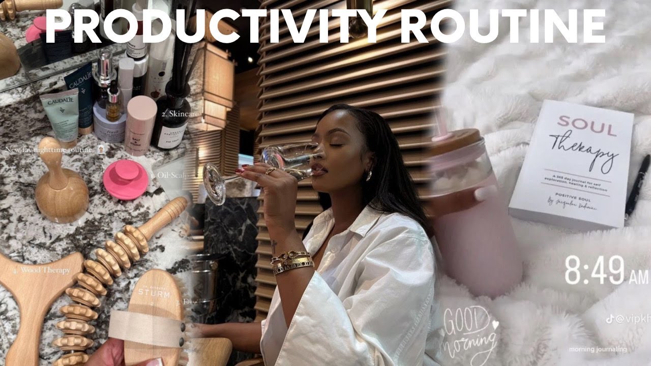 7AM PRODUCTIVE ROUTINE | building discipline and practicing self-care