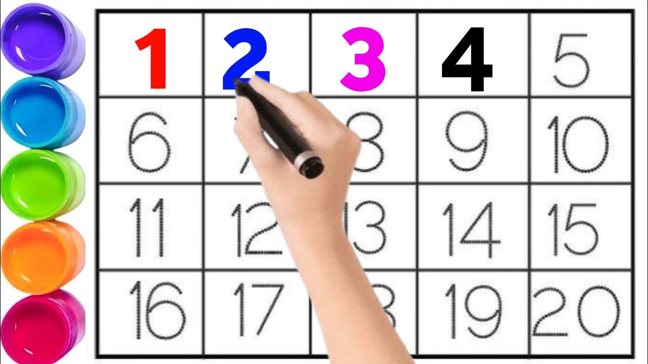 Counting 1-20 for Beginners | Fun Learning for Kids
