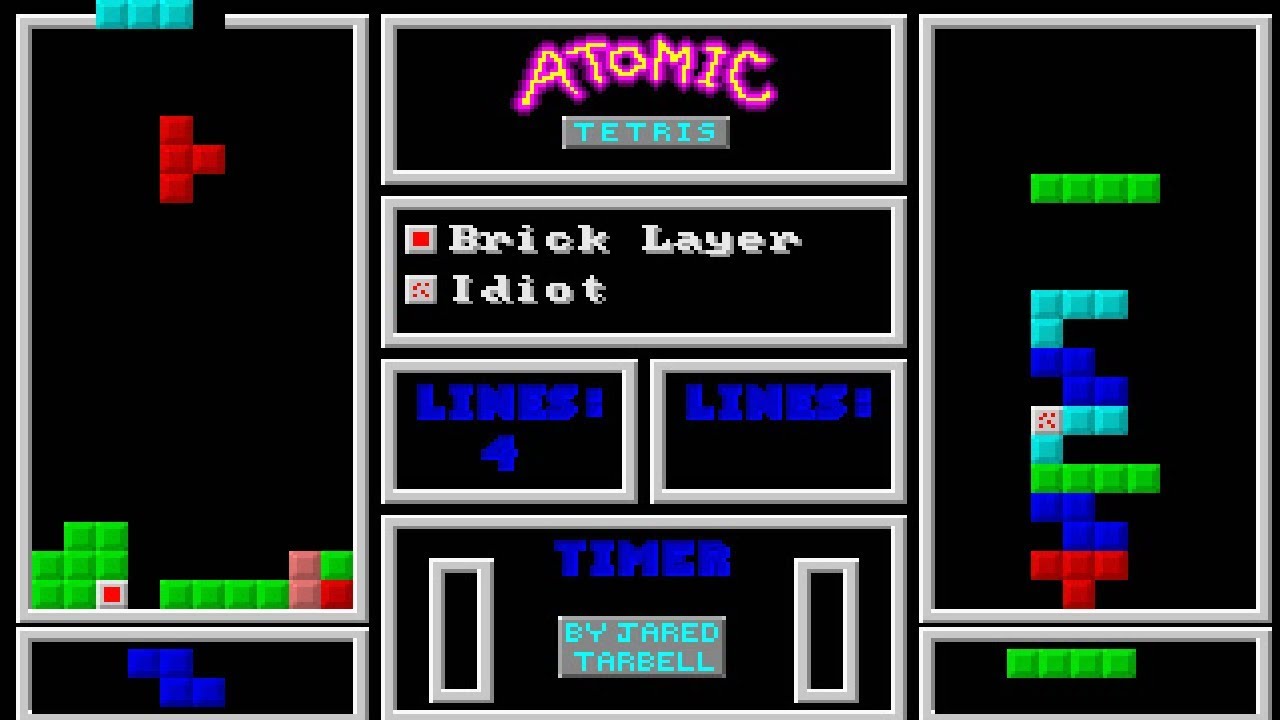 Atomic Tetris (Dos game 1991)