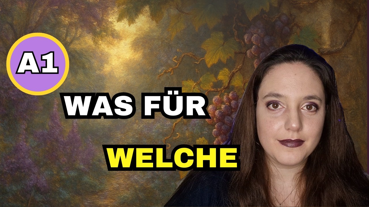 Diferencia entre was für y welche en alemán | Cuándo usar cada uno con ejemplos