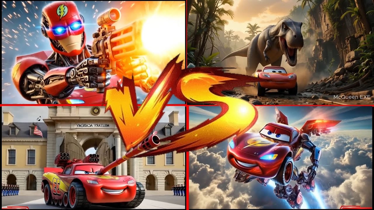 MACK SPIDER VS BRAIN MCQUEEN! 🧠🕷 Ultimate Monster Evolution Battle