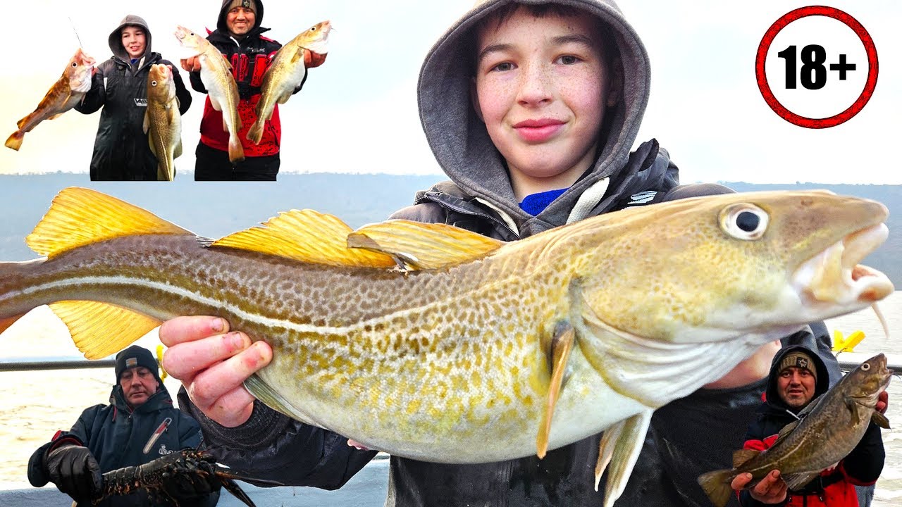 COD FISHING IN THE NORTH YORKSHIRE | CHARTER BOAT FISHING FROM SCARBOROUGH | SEA FISHING UK | 18+