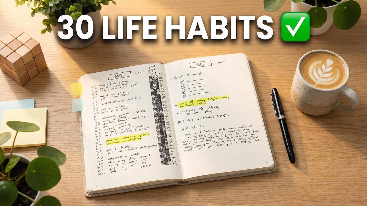 30 Habits That Will Transform Your Life in 2026 (Start Today)