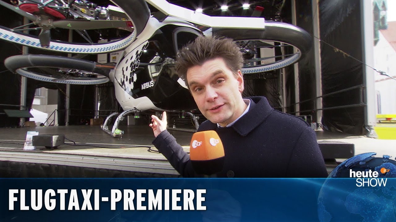 Das Flugtaxi, das nicht fliegen kann (Lutz van der Horst) | heute-show vom 22.03.2019