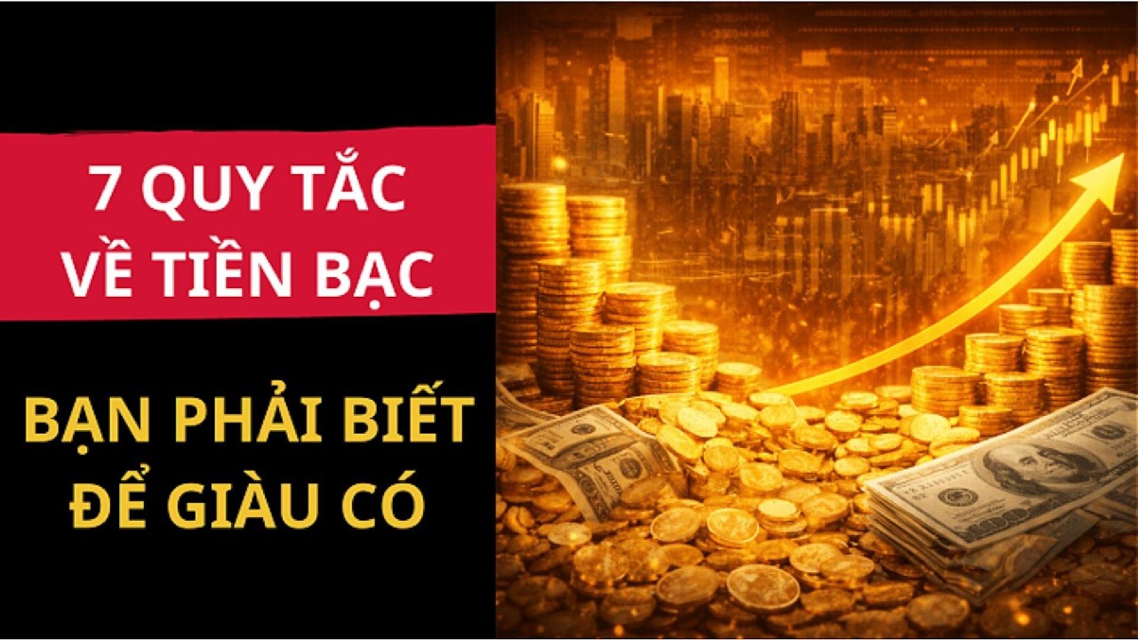 7 QUY TẮC VỀ TIỀN BẠC BẠN BUỘC PHẢI BIẾT ĐỂ GIÀU CÓ | TAY TRẮNG LẬP NGHIỆP