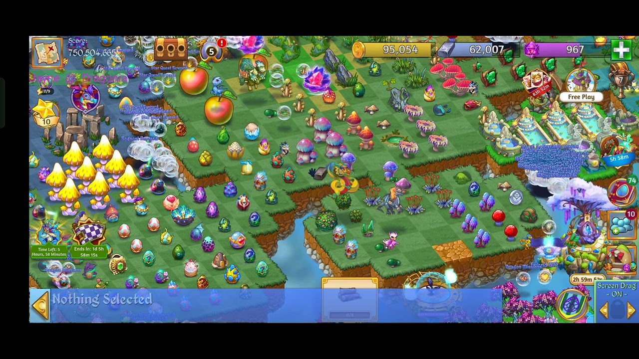 Merge Dragons - Mushroom Madness Race