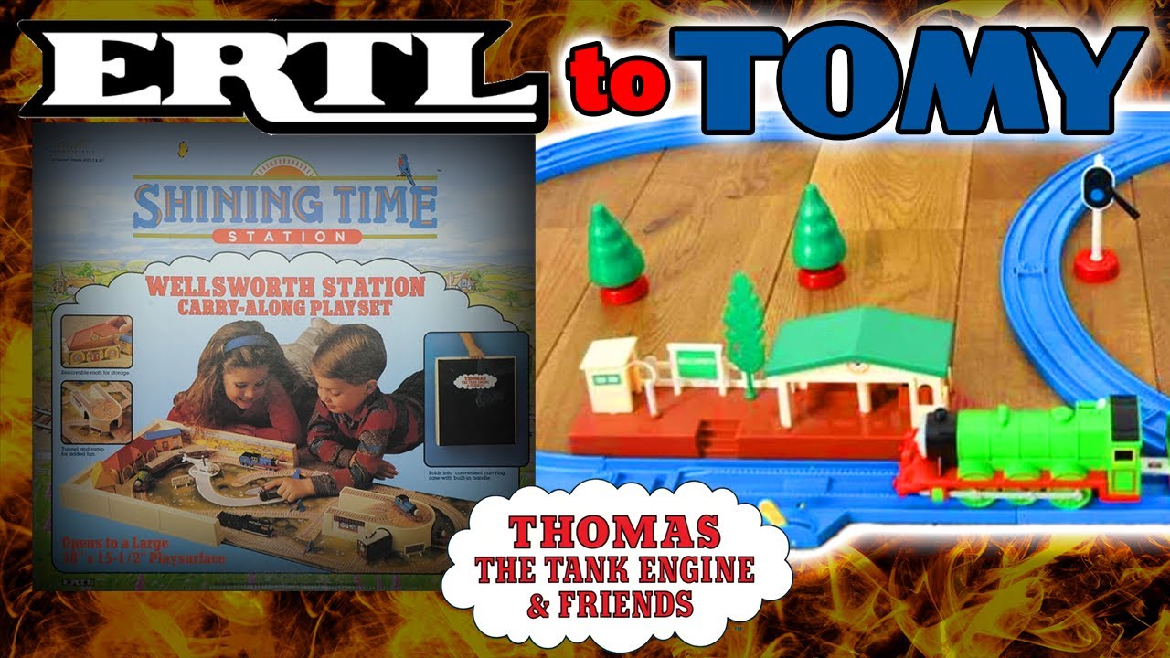 Превращаем этот набор ERTL &laquo;Томас и его друзья&raquo; в набор Tomy!!