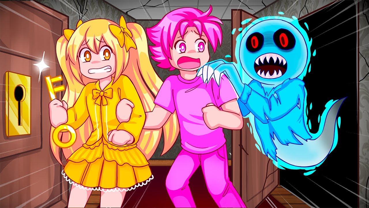 We Got Trapped In A Haunted Hotel... (Roblox Story)