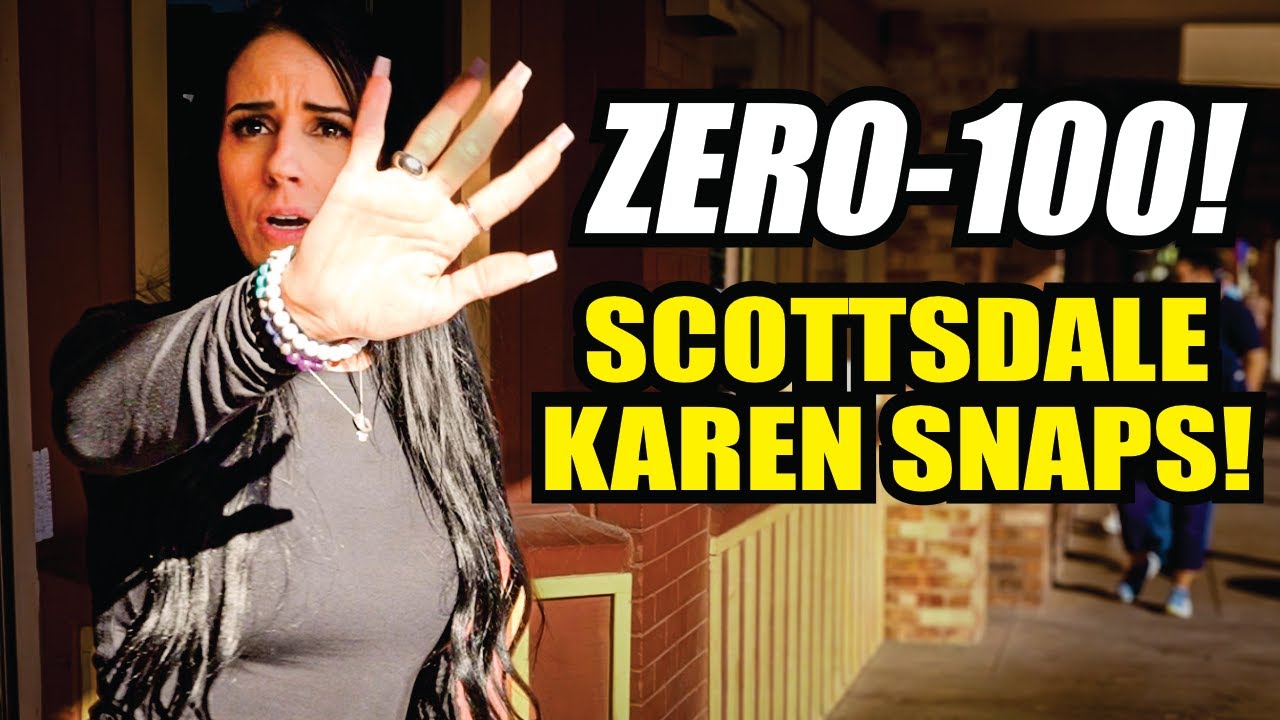 ENTITLED PRINCESS HAS A PUBLIC MELTDOWN! Scottsdale Arizona Old Town