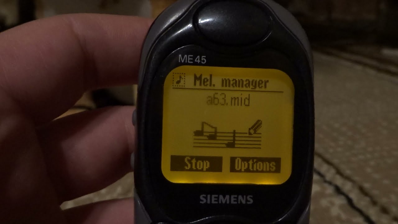 Siemens ME45 MIDI test
