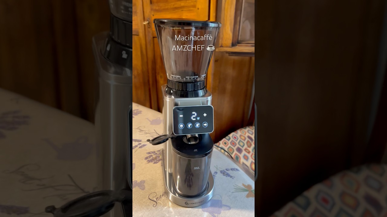 Macina caff&egrave; AMZCHEF ☕️🤎 #amzchef #cafe #perte #asmr