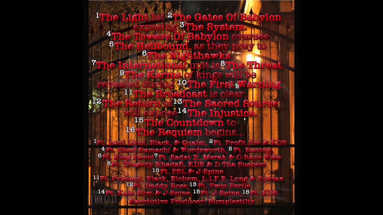 Babylon Warchild Presents: The Gatekeepers (2012) FULL ALBUM