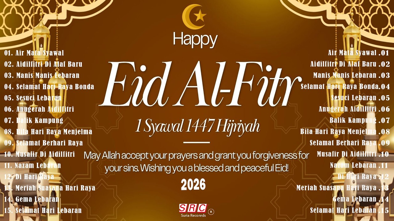 Selamat Hari Raya Aidilfitri 2026 🌙 Lagu Raya Malaysia Terbaik | Koleksi Lagu Raya Sepanjang Zaman