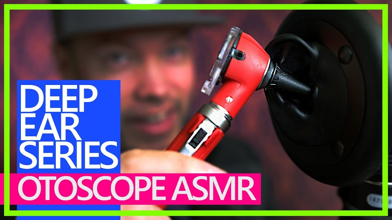 DEEP EAR PURE ASMR SERIES 👂 Ear Exam With Otoscope (no talking, 4K60)