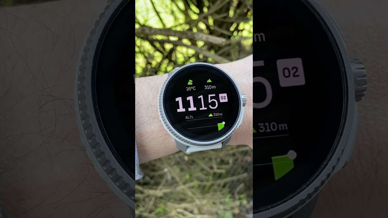 Suunto race : the watch in &ldquo;Birch cream white&rdquo; color is splendid!