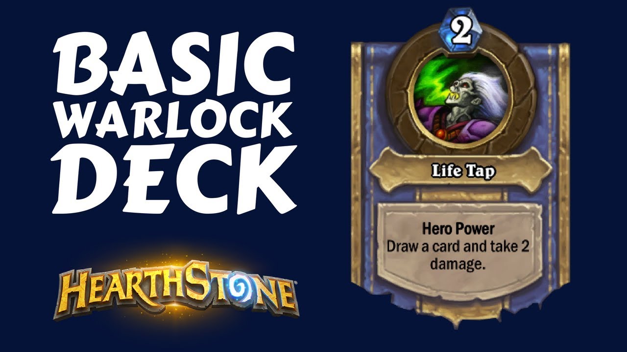 BASIC WARLOCK DECK GUIDE | DRAW SOME CARDS, WIN THE GAME | Hearthstone