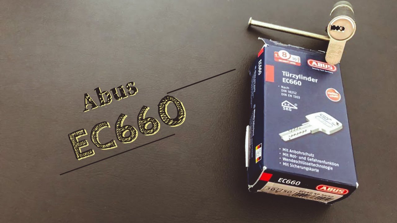 [90] Abus EC660 Dimple Lock Picked & Gut - Ganzuado y Desmontado -    spanglish sub