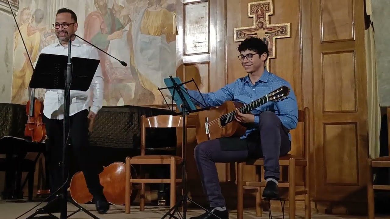 Aires del Sudamerica, Marcano - Barrios Duo, Concerto per Violino e Chitarra Vid-2/12