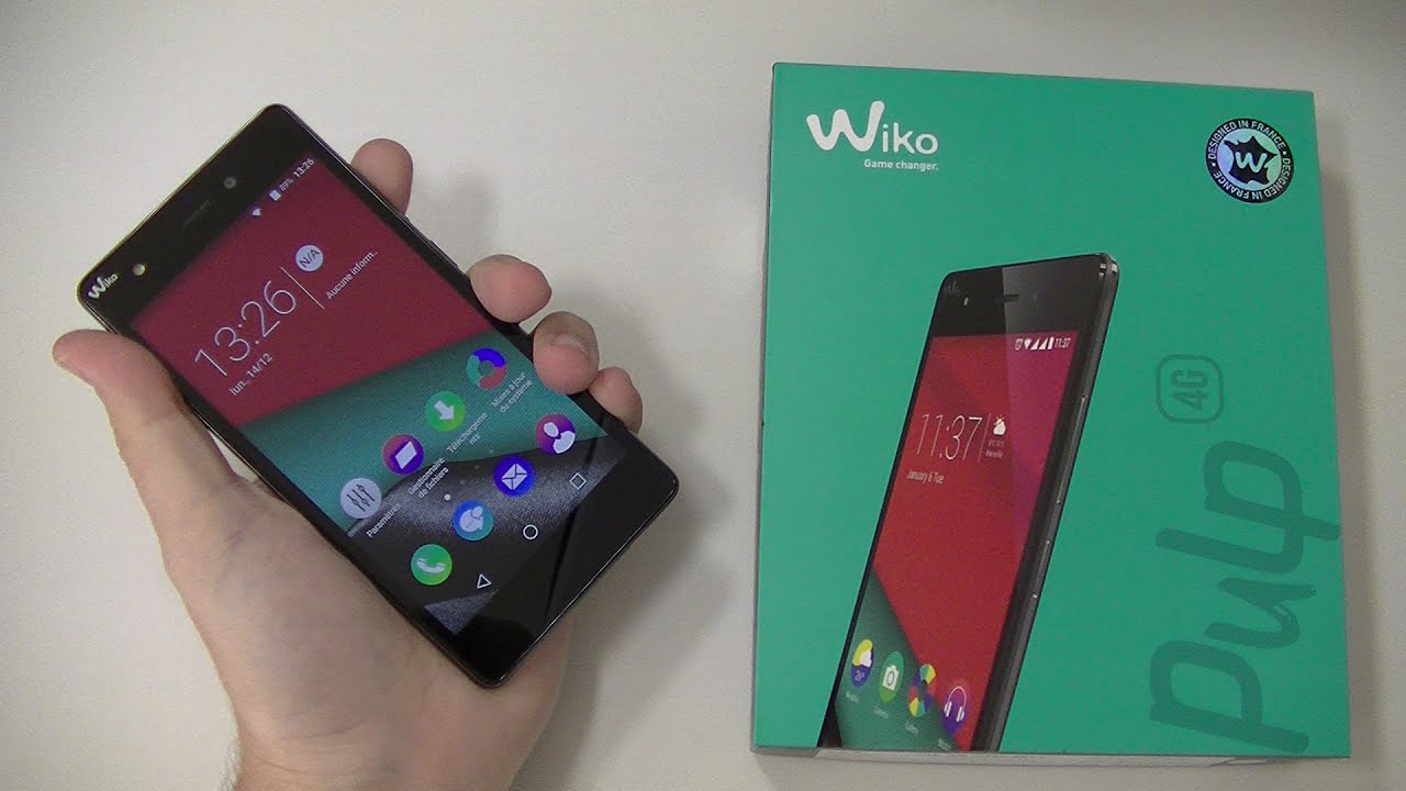 WIKO PULP 4G - test par TFP