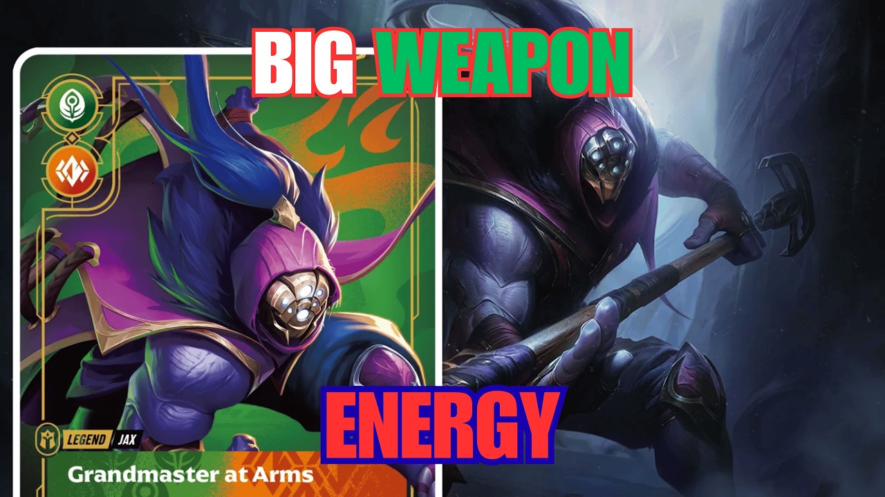 MASTER OF ARMS ll Riftbound Jax Spiritforged Deck and Games
