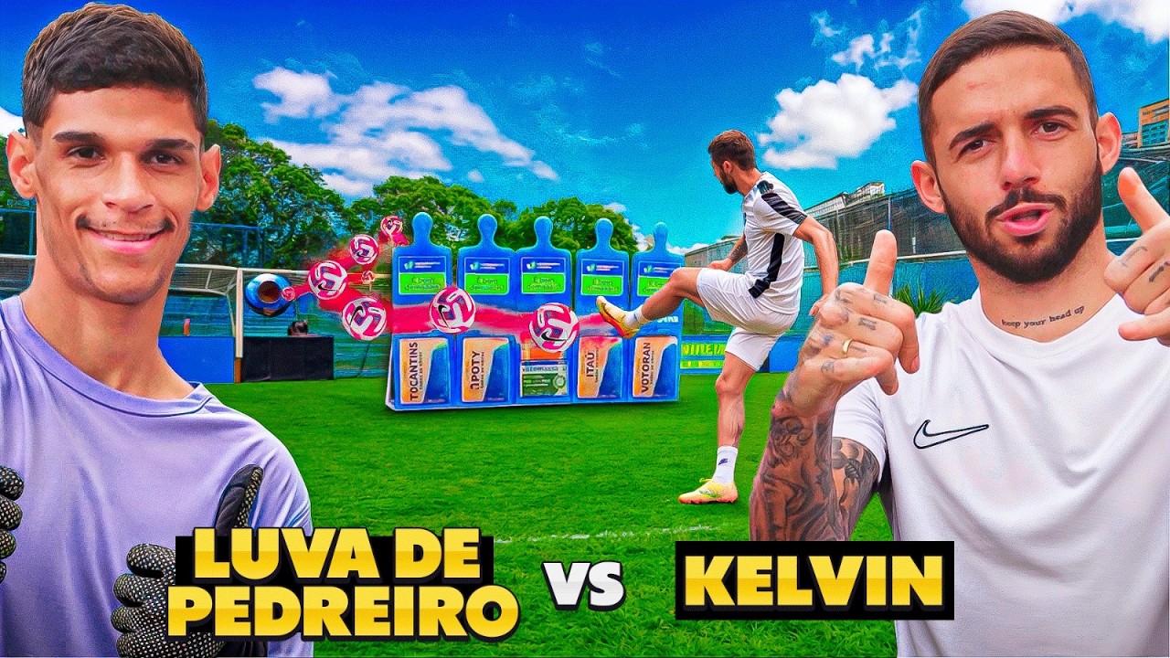 LUVA DE PEDREIRO VS KELVIN OLIVEIRA: QUEM VENCE O DESAFIO IMPOSSÍVEL DA BETONEIRA?