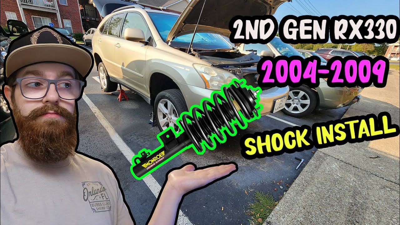 2003-2009 Lexus RX330/350 Front & Rear Shock Replacement