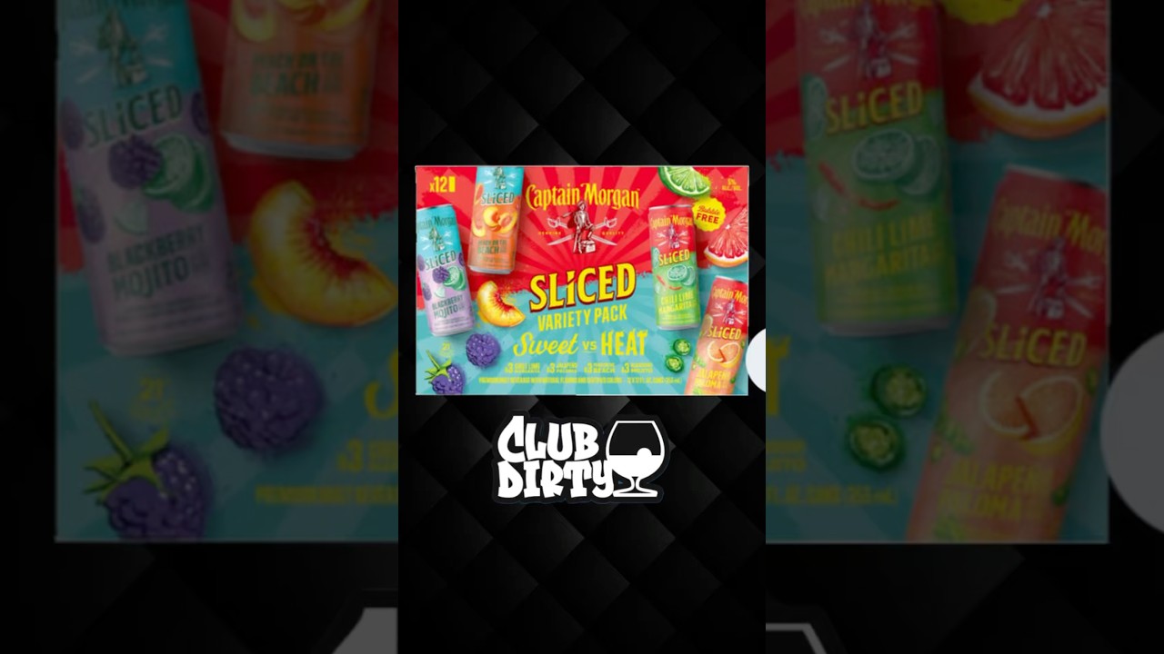 Drink Responsibly. Captain Morgan Sliced Sweet vs Heat Variety Pack!