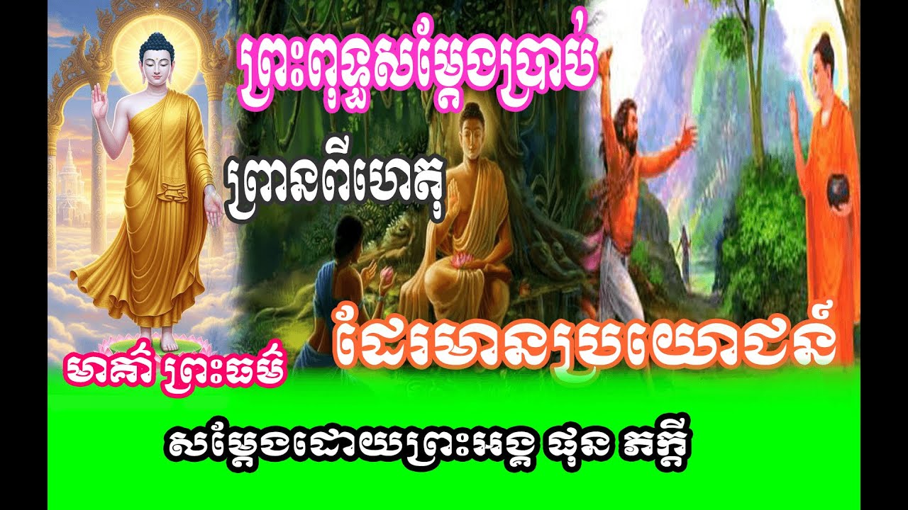 រឿង ព្រះពុទ្ធសម្តែងប្រាប់ព្រានហេតុមានប្រយោជន៌ 🌱🙏សម្តែងដោយព្រះអង្គ ផុន ភក្តី// pheakdey  phun ❤️❤️🙏