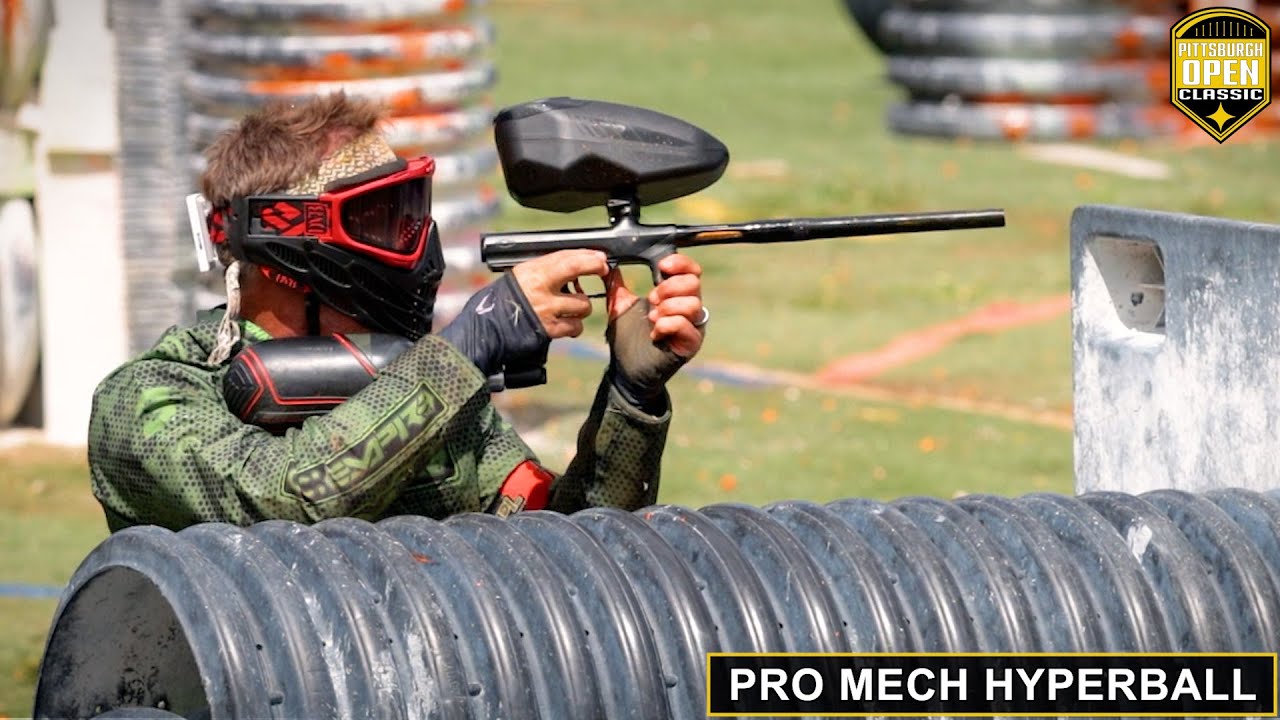 Pro Mech Hyperball Raw Footage | AC Empire, Farside, Aftershock | ICPL Paintball | Pittsburgh Open