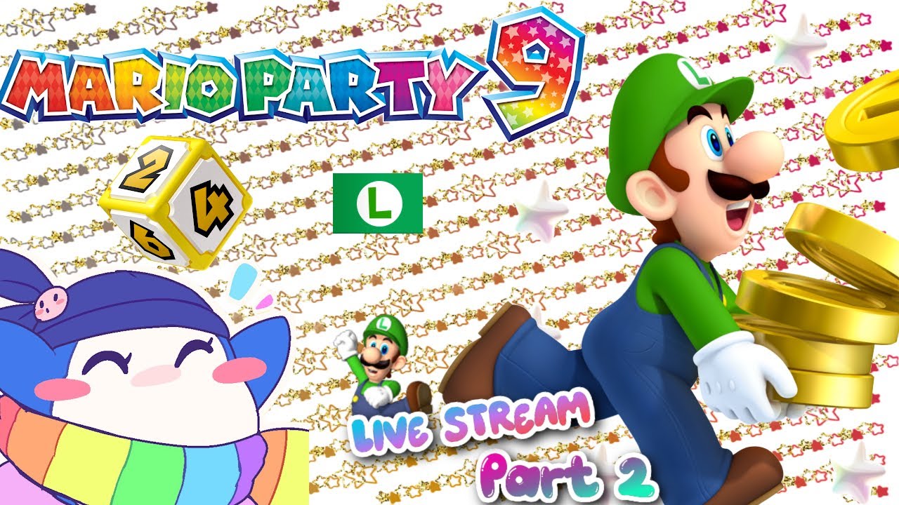 Mario Party 9 Solo Party Part 2 Luigi Solo Time
