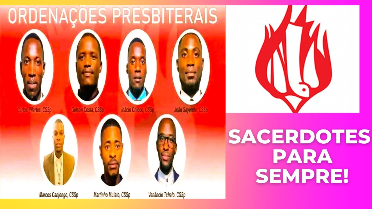 Missa de Ordenações Sacerdotais | Missionários do Espírito Santo | Dom Gabriel Mbilingi |18/02/2023