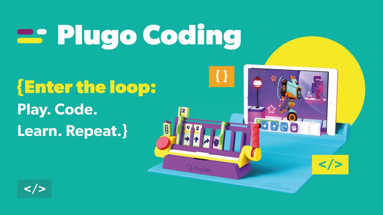 Plugo Coding by PlayShifu | Coding toy for kids | Enter the loop: Play. Code. Learn. Repeat.