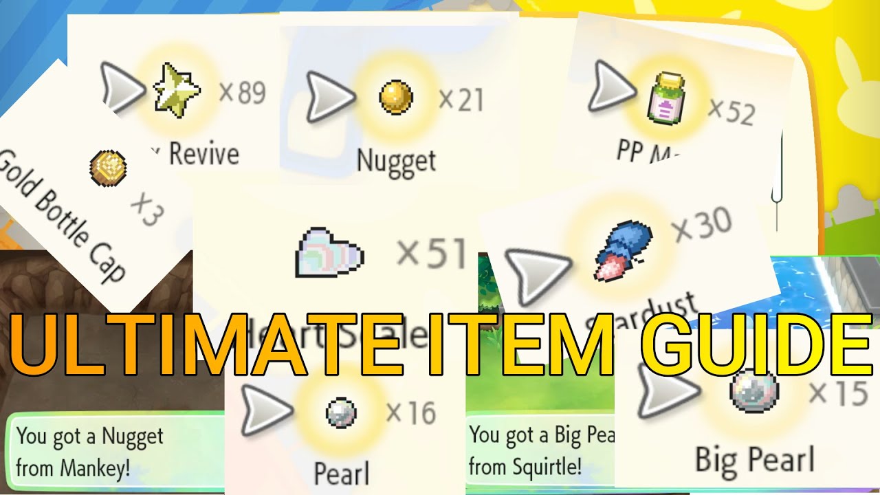 The ULTIMATE Let's Go Hidden Item Guide!