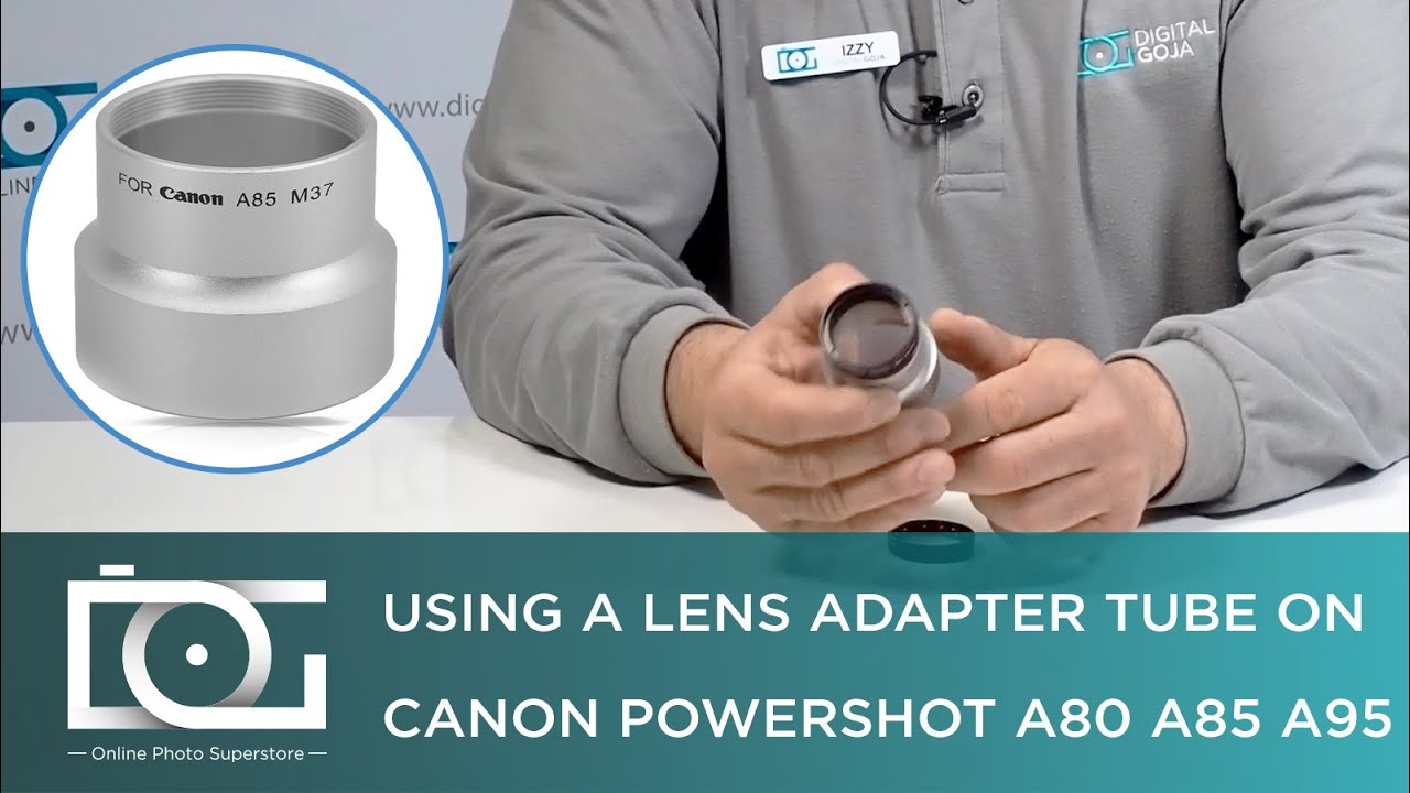 TUTORIAL | Lens and Filter Adapter Tube for CANON Powershot A Series