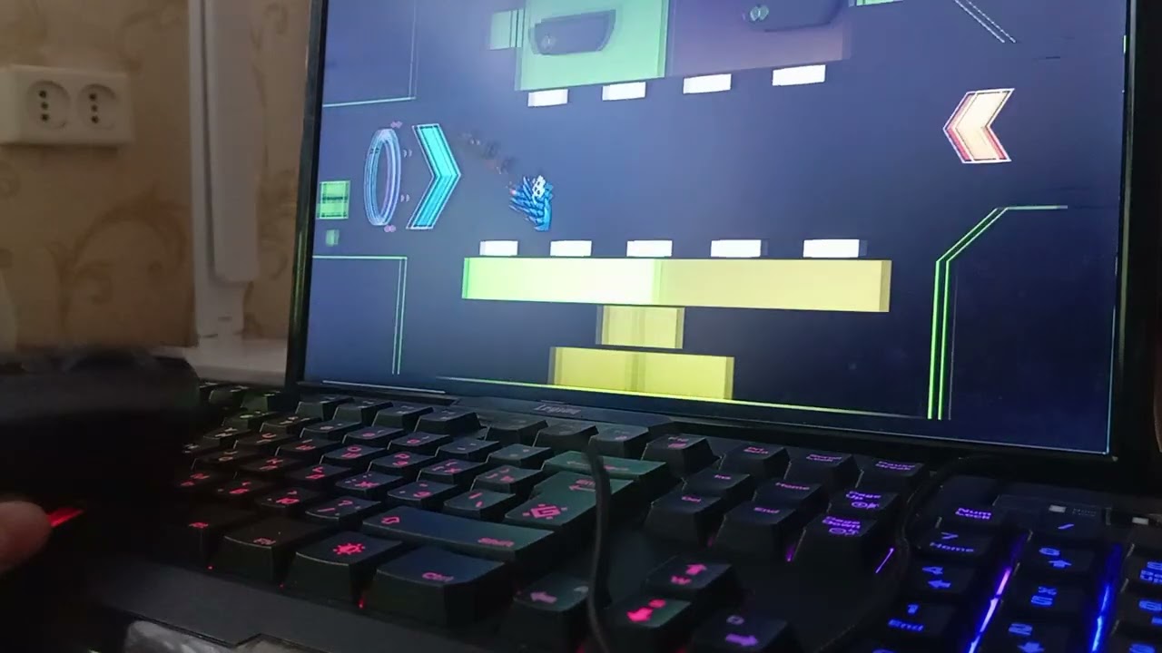Retray мышкой буквально #geometrydash #gd 