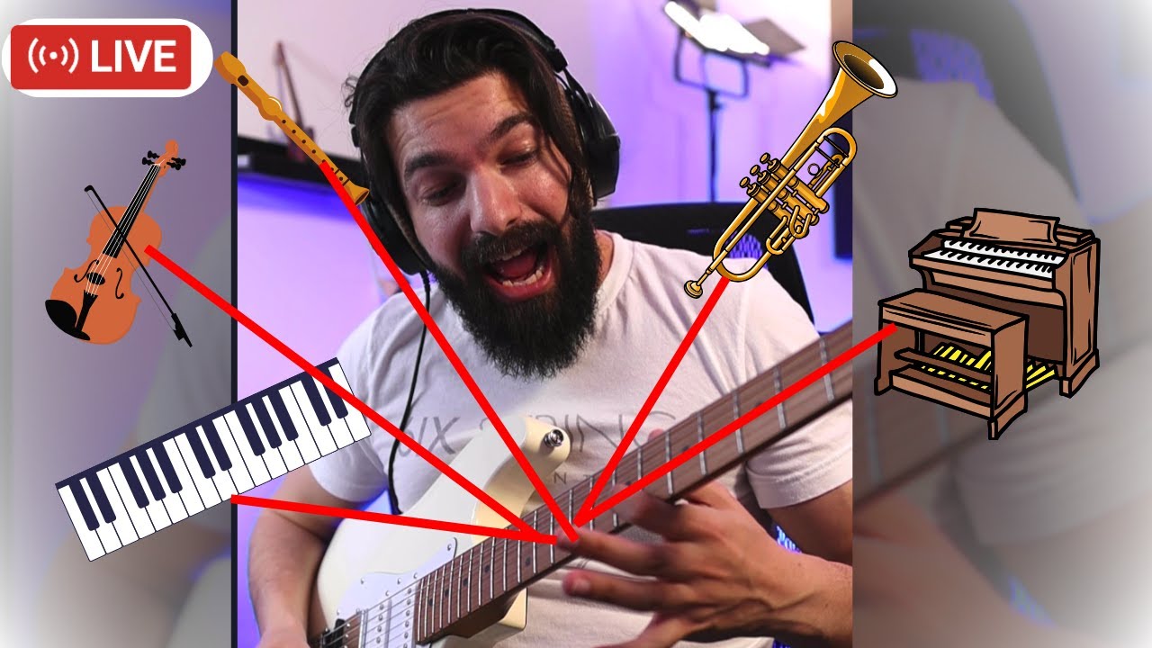 This guitar can sound like ANYTHING (Live stream)