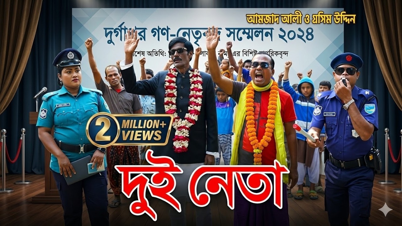 দুই নেতা। Dui Neta।অরিজিনাল ভাদাইমা আসান আলী ও রবি চেংগু।১০০%হাসির কৌতুক।New Koutuk 2022