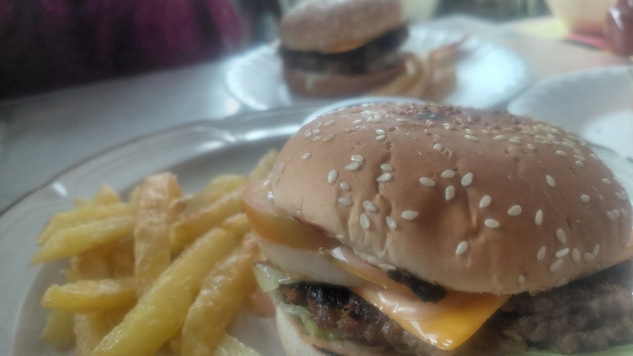 Hamburguesa casera facil y rapido