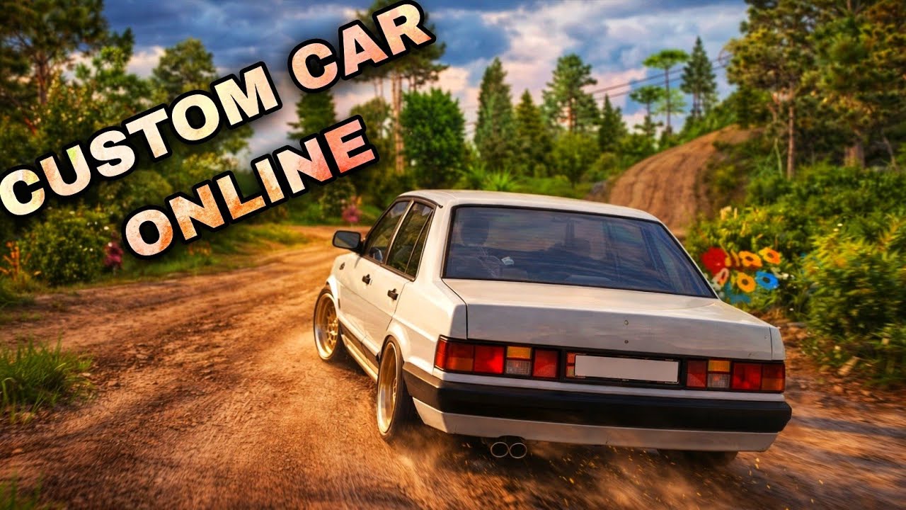 🚘New Game Custom Cars Online Drive⛽ Playing single player with the VW Passat B2 🚗