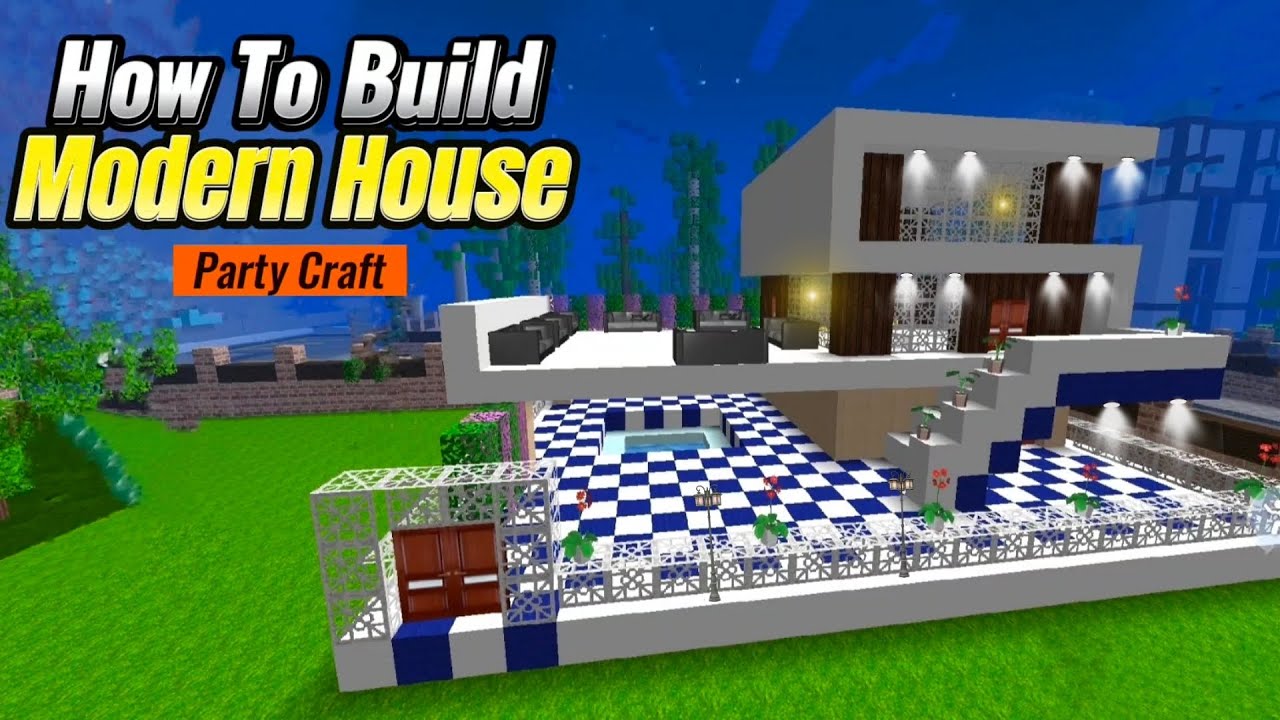How To Build Modern House |School Party Craft