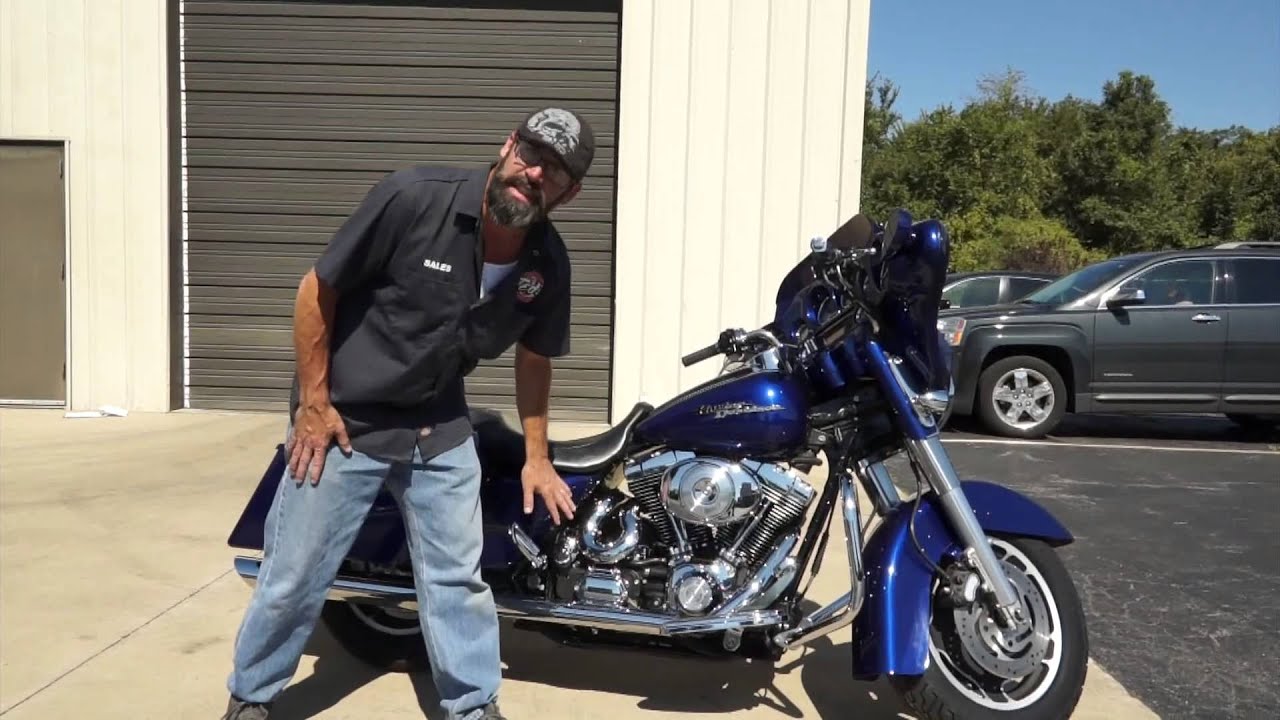 Мотоцикл Harley-Davidson FLHX Street Glide 2006 года выпуска!