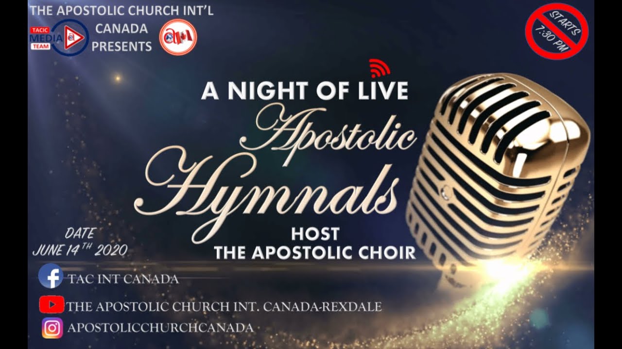 A NIGHT OF APOSTOLIC HYMNS