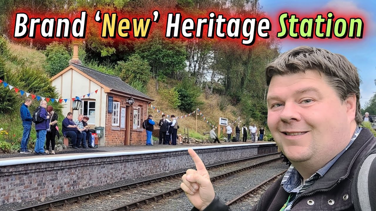 The reopening of Eardington Station: The Severn Valley Railway Autumn Steam Gala