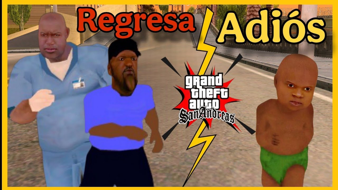 CJ escapa del hospital - GTA San Andreas Loquendo.