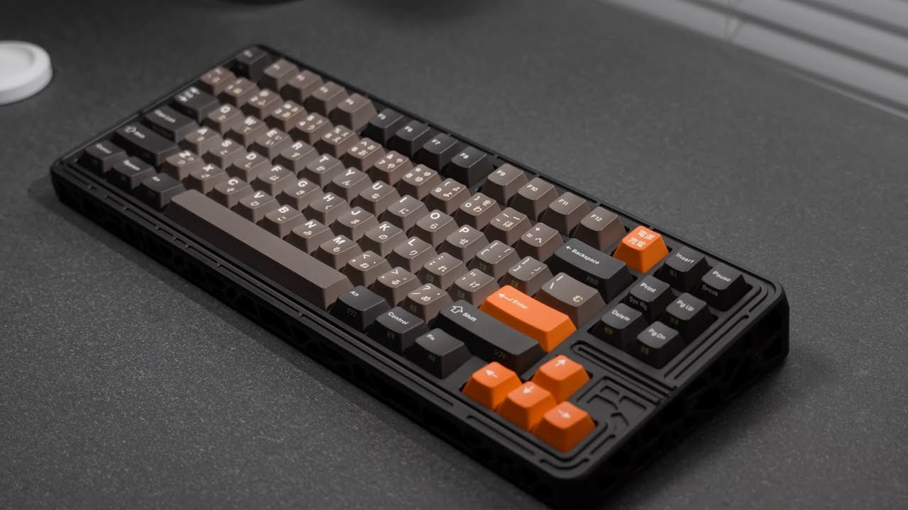 Holy80 case build guide & typing sound test