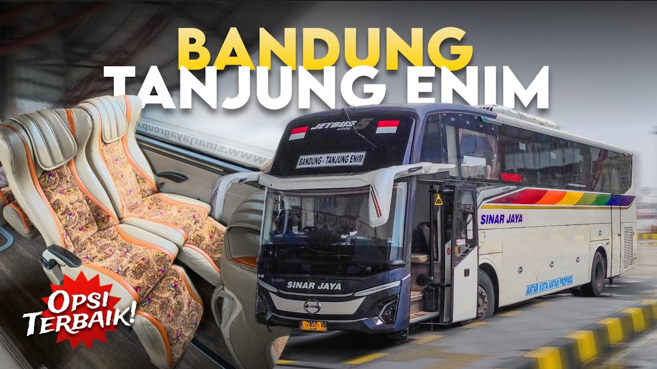 Bandung-Tanjung Enim Paling WORTH IT‼️#tripreport SINAR JAYA